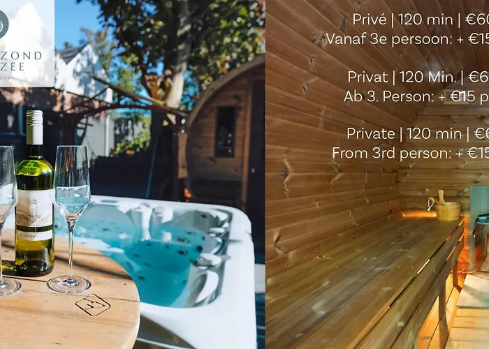 Bed & Breakfast Luxe Met Stoomsauna Bij Gezond Aan Zee - Toegang Bad En Buiten Wellness Tegen Meerprijs